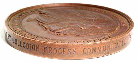 Photographic Society of Scotland Medal awarded to John MacNair, 1860