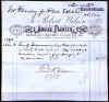 Bill for Transfer of DO Hill pictures  -  1890