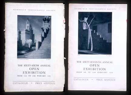 EPS Exhibition Catalogues  -  1928, 1929