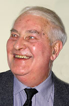 Sandy Cleland, a former President of EPS, at a gathering of EPS Members on 15 December 2010, to celebrate his recent invitation to join the London Salon.