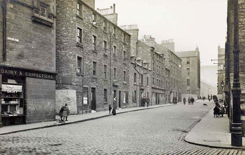 EPS Survey Section photograph - Candlemaker Row and George IV Bridge  -  by JR Hamilton, 1913
