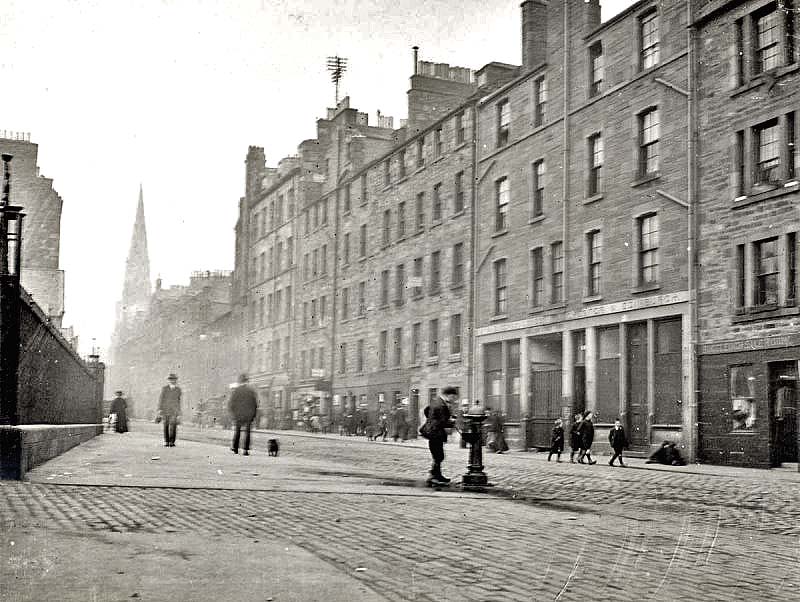 EPS Survey Section photograph - Buccleuch Street  -  JF Duthie, 1912McKechnie, 1912