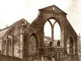 EPS Survey Section photograph  -  Ruins of Greyfriars Church, following the fire of 1845  -  DO Hill, 1845-47