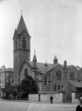 EPS Survey Section photograph - Hope Park Free Church and stables beside the Church  -  JR Hamilton, 1912