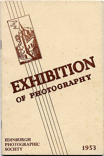 Catalogue cover  -  EPS Open Exhibition, 1953