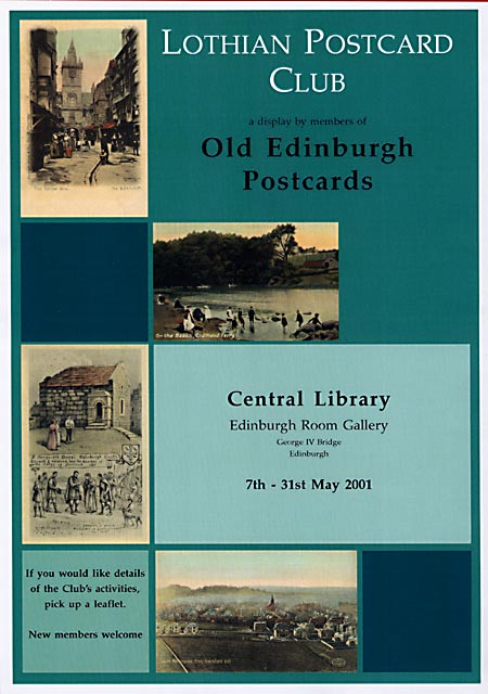 Exhibition Poster - Old Edinburgh Postcards