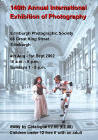 Edinburgh Photographic Society  -  2002  -  International Exhibition of Photography  -  Poster  -  Photograph by Dr Adi R Sethna