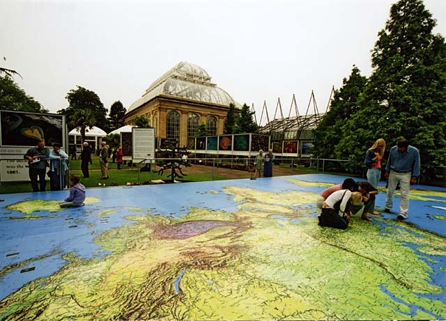 The Earth from the Air Exhibition at the Royal Botanic Gardens