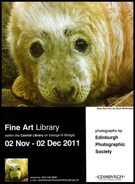 Exhibition of prints by Members of Edinburgh Photographic Society  -  in the Fine Arts Dept of Edinburgh Central Library, George IV Bridge, Edinburgh