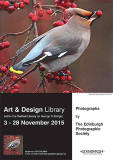 Exhibition of prints by Members of Edinburgh Photographic Society  -  in the Fine Arts Dept of Edinburgh Central Library, George IV Bridge, Edinburgh, November 2014