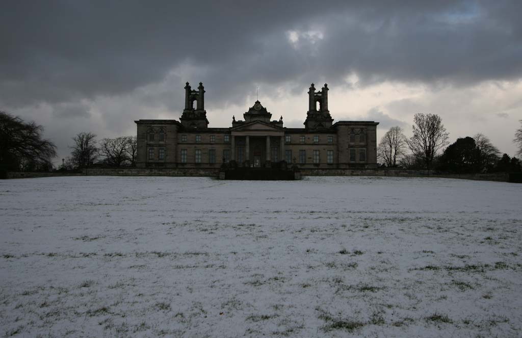 Dean Gallery in the snow - Exposure as set by the camera - too dark