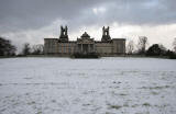 Dean Gallery in the snow  -  Exposure as set by the camera + 1 stop -  still too dark