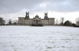 Dean Gallery in the snow  -  Exposure as set by the camera + 2 stops -  exposure is reasonable