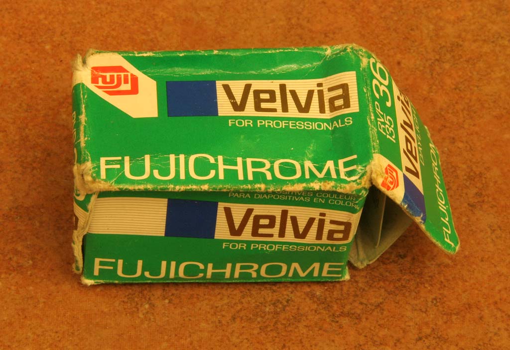 Packet for Velvia film