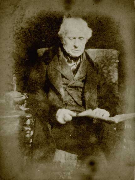 Sir David Brewster  -  a calotype by Hill & Adamson