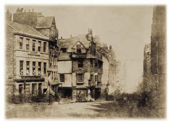 Hill & Adamson calotypes - John Knox House