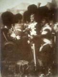 Hill & Adamson calotype of The Godon Highlanders