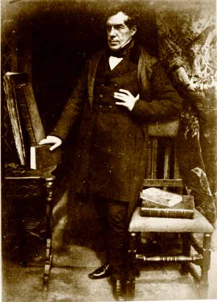 George Moir - standing  -  a Calotype by Hill & Adamson
