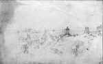 DO Hill  -  Edinburgh from Calton Hill  -  sketch in pencil