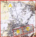 Edinburgh and Leith  -  Key to maps linking to Begbie's photos of the 1850s.