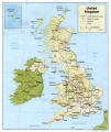 Map of Britain  -  1987