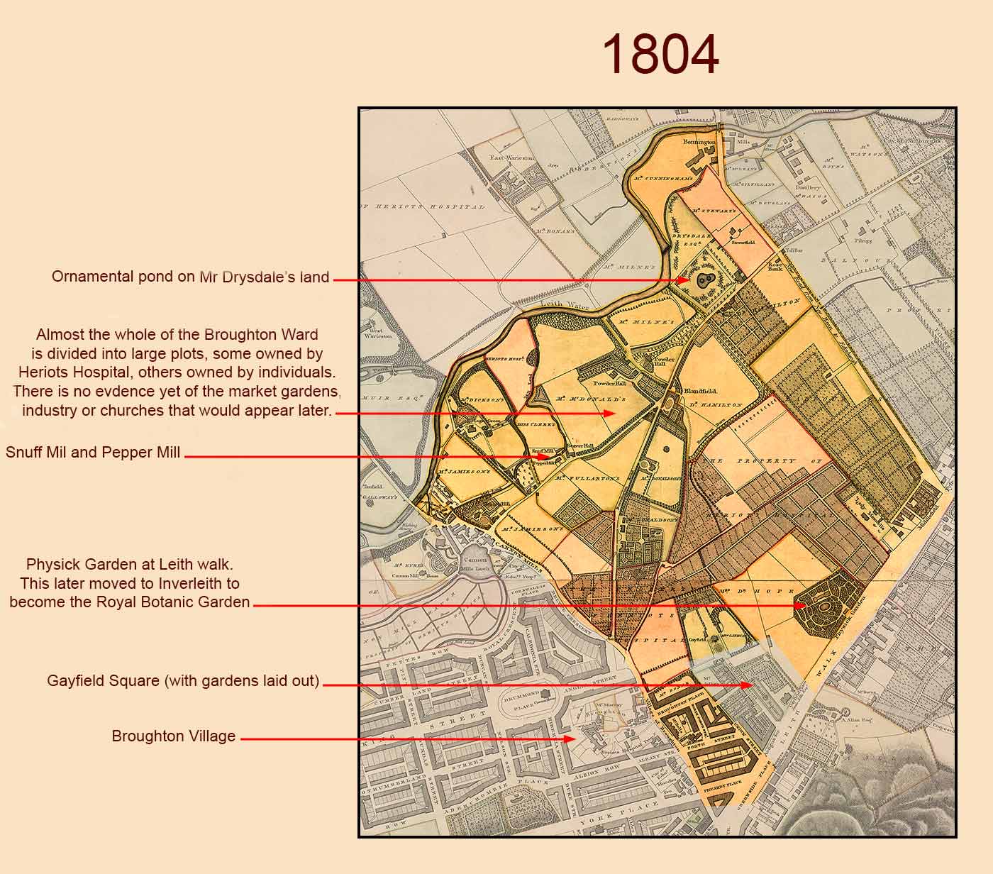 Broughton Ward (1995-2007)    -  1904 Ainslie Map + comments