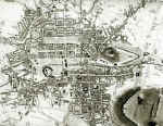 Edinburgh map  -  1860  -  zoomed out