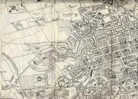 Map of Edinburgh and Leith. 1870  -  West Edinburgh Section