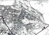 Map of Edinburgh and Leith. 1915  -  Leith