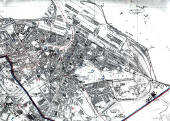 Map of Edinburgh and Leith. 1915  -  Leith