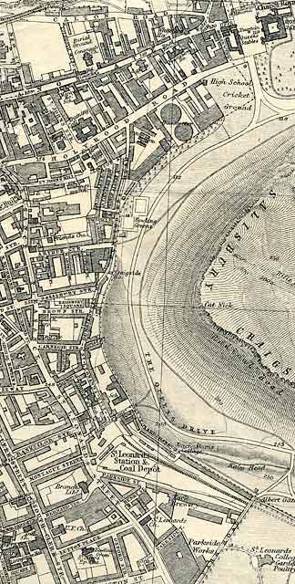 Edinburgh and Leith map, 1925  -  Gilmerton section