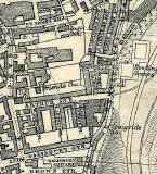 Edinburgh and Leith map, 1925  -  The area around Arthur Street, Dumbiedykes