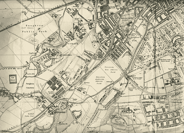 Edinburgh and Leith map, 1925  -  South-west Edinburgh section