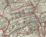 Edinburgh and Leith map, 1940  -  Central Edinburgh section