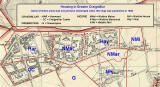 Edinburgh and Leith map, 1940 -  Craigmillar and Niddrie section, with key to housing areas