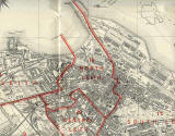 Edinburgh and Leith map, 1940  -  Leith section