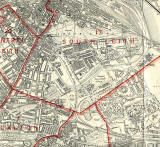 Edinburgh and Leith map, 1940  -  North Edinburgh section