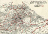 Edinburgh and Leith map, 1940