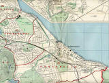 Edinburgh and Leith map, 1955  -  Portobello,  Edinburgh