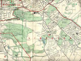 Edinburgh and Leith map, 1955  -  South Edinburgh