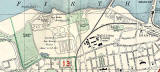 Edinburgh and Leith map, 1955  -  Edinburgh Waterfront section