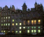 The Offices of the Free Church of Scotland  - as seen from half way up the Mound