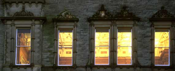 The Presbytery Hall of the Free Church of Scotland  -  the hall where DO Hill's painting of The Disruption hangs.