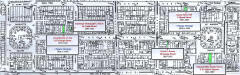 Edinburgh New Town  - Enlaarged map showing the Halls in which Edinburgh Photographic Society has held its Meetings