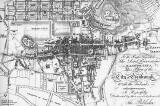 Edinburgh Old Town and New Town - Map from 1817 Guide