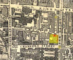 Fire in the Old Town of Edinburgh  -  December 2002  -  Zoom in on a 1917 map. 