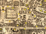 Maps of Edinburgh Waverley  -  1817 to 2001  -  with key