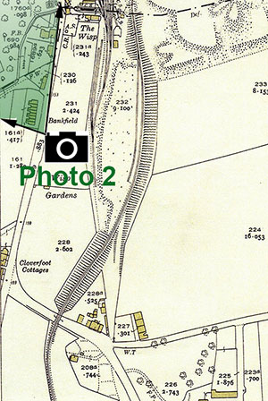 The Wisp  -  25 inch Ordnance Survey Map, 1932 showing the location of The Wisp, Photo 2