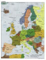 Map of Europe  -2001