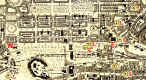 Map of Central Edinburgh - linked to photographs from the Evening News Collection, taken in the 1950s